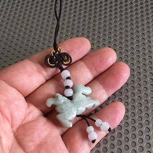 🖤HORSE💕jade Chinese zodiac phone/bag charm